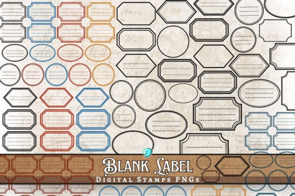 Blank Labels Digi Stamps: Your Go-To Transparent PNG Resource