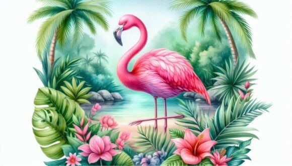 Flamingo Decor: A Playful Toolkit for Vibrant Designs