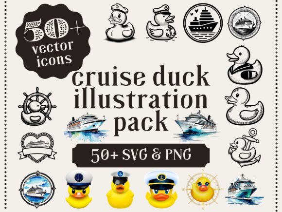Get Cruise-Ready: The Ultimate SVG & PNG Pack
