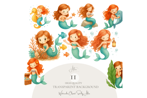 Mermaid Clipart Set: A Deep Dive for Modern Creatives