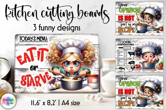 Sarcastic Kitchen Cutting Board Designs: Practical & Playful