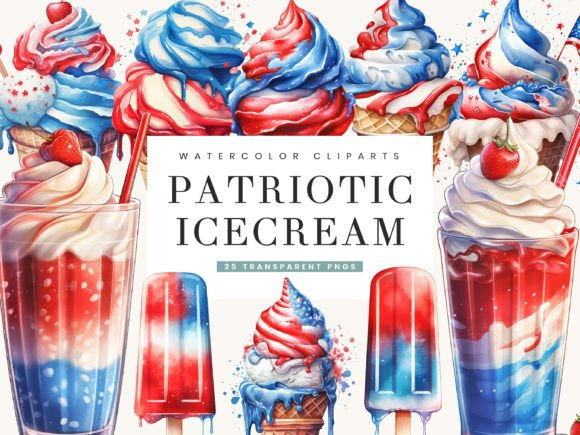 Sweeten Your Independence Day Designs with Festive Clipart