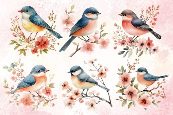 Watercolor Scandinavian Floral Bird: A Designer's Guide